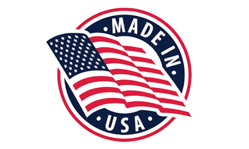 Manufactured in a U.S. facility